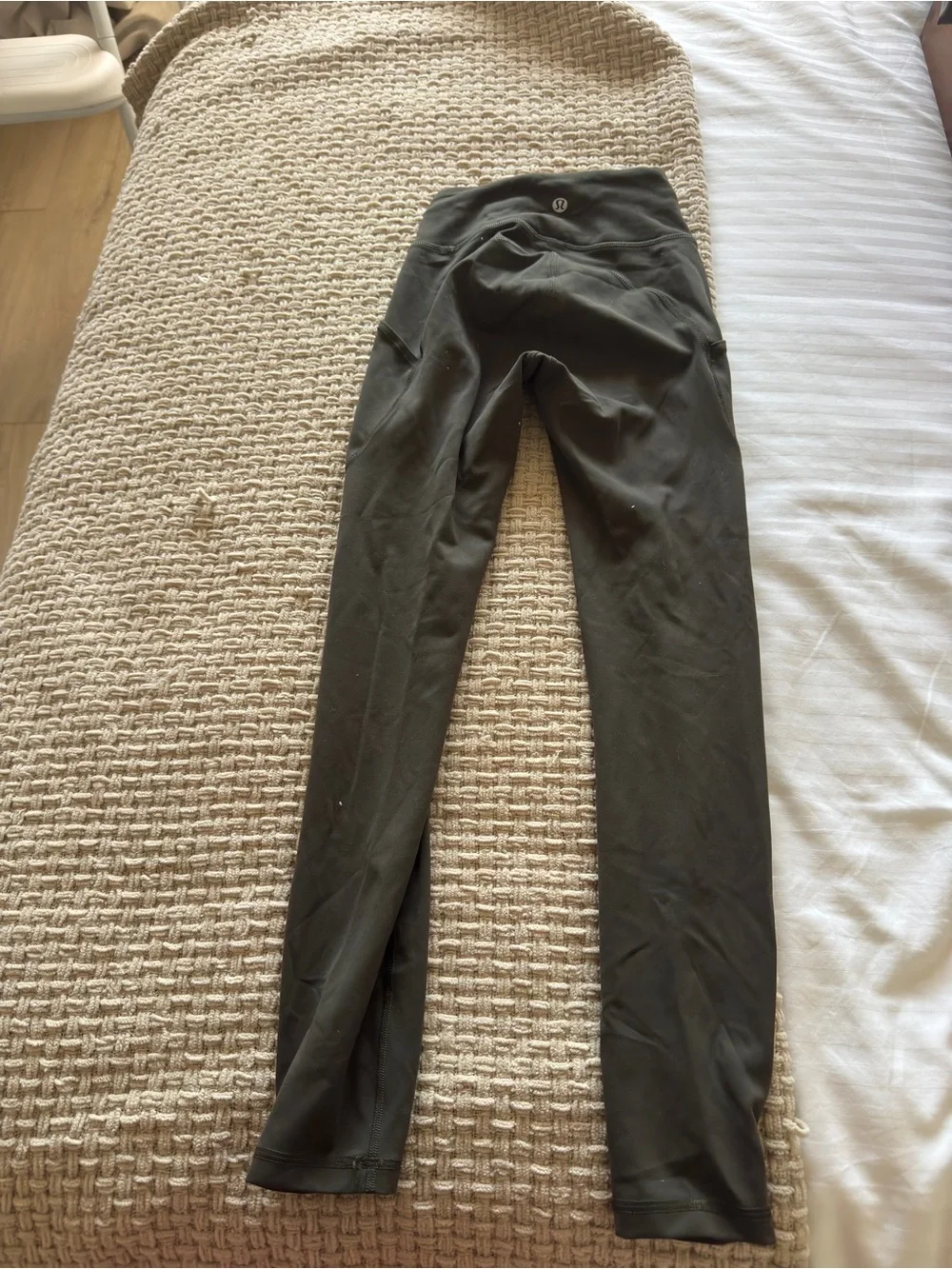 lululemon athletica Olive Green High-Rise Pocket Leggings